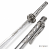 Silver Dragon Katana