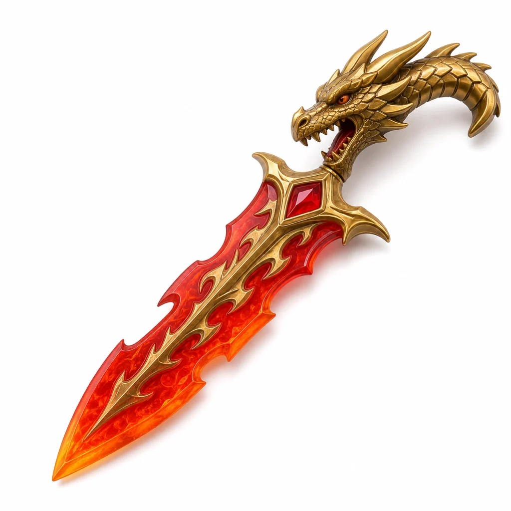 plastic knight swords